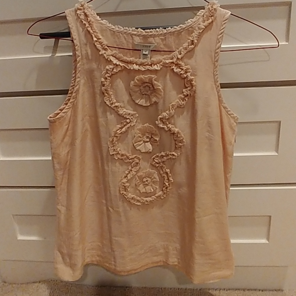 J Crew Pale Pink Sleeveless Top